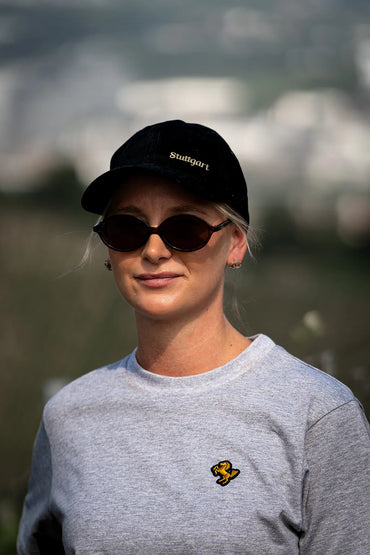 Baseball-Cap "Stuttgart Gold", schwarz