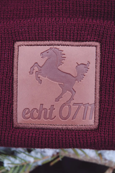 Mütze "Crest Patch", bordeaux