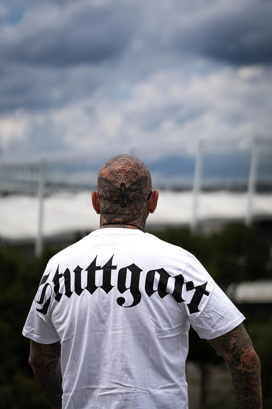 T-Shirt "Big Stuttgart", weiß
