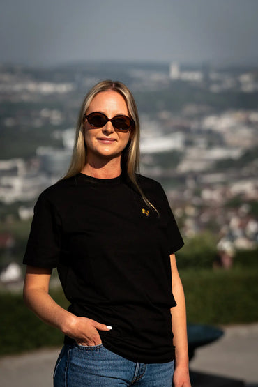 T-Shirt "Essential", schwarz