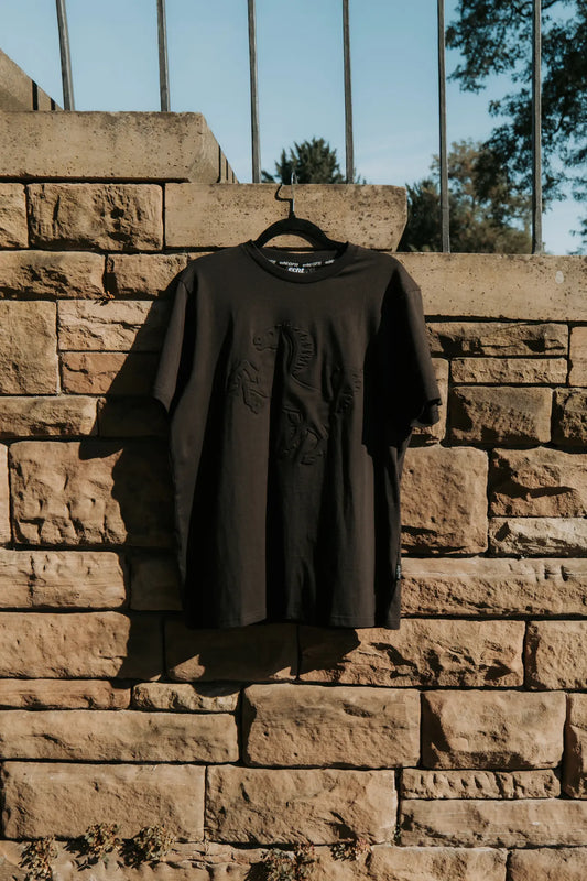 T-Shirt "Rössle Prägung", schwarz