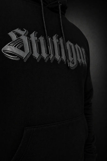 Hoodie "Stuttgart Bold", schwarz