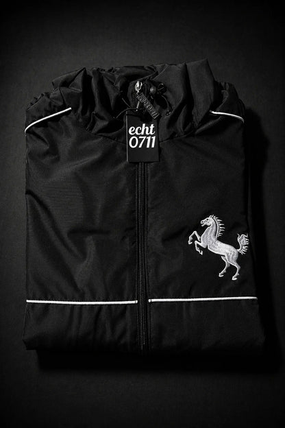Windbreaker "Retro Contrast", schwarz