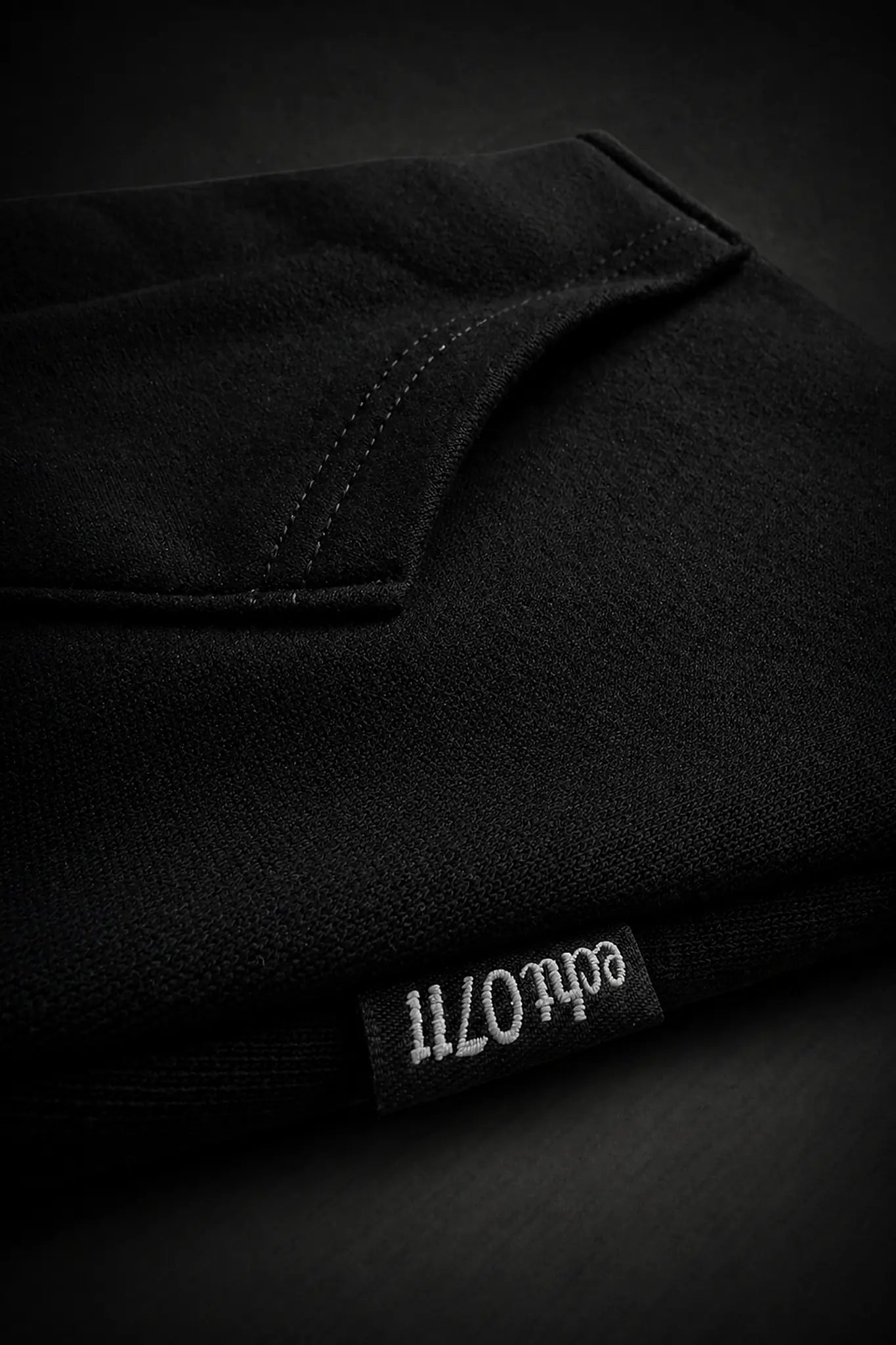 Hoodie "0711 College", schwarz