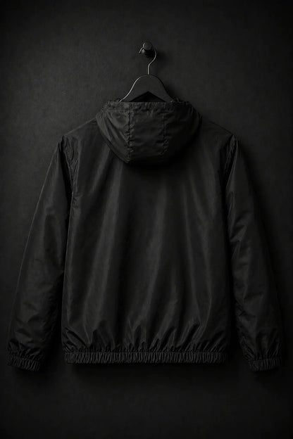 Windbreaker "Retro Contrast", schwarz