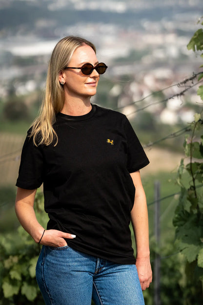 T-Shirt "Essential", schwarz