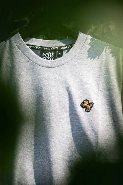 T-Shirt "Essential", grau