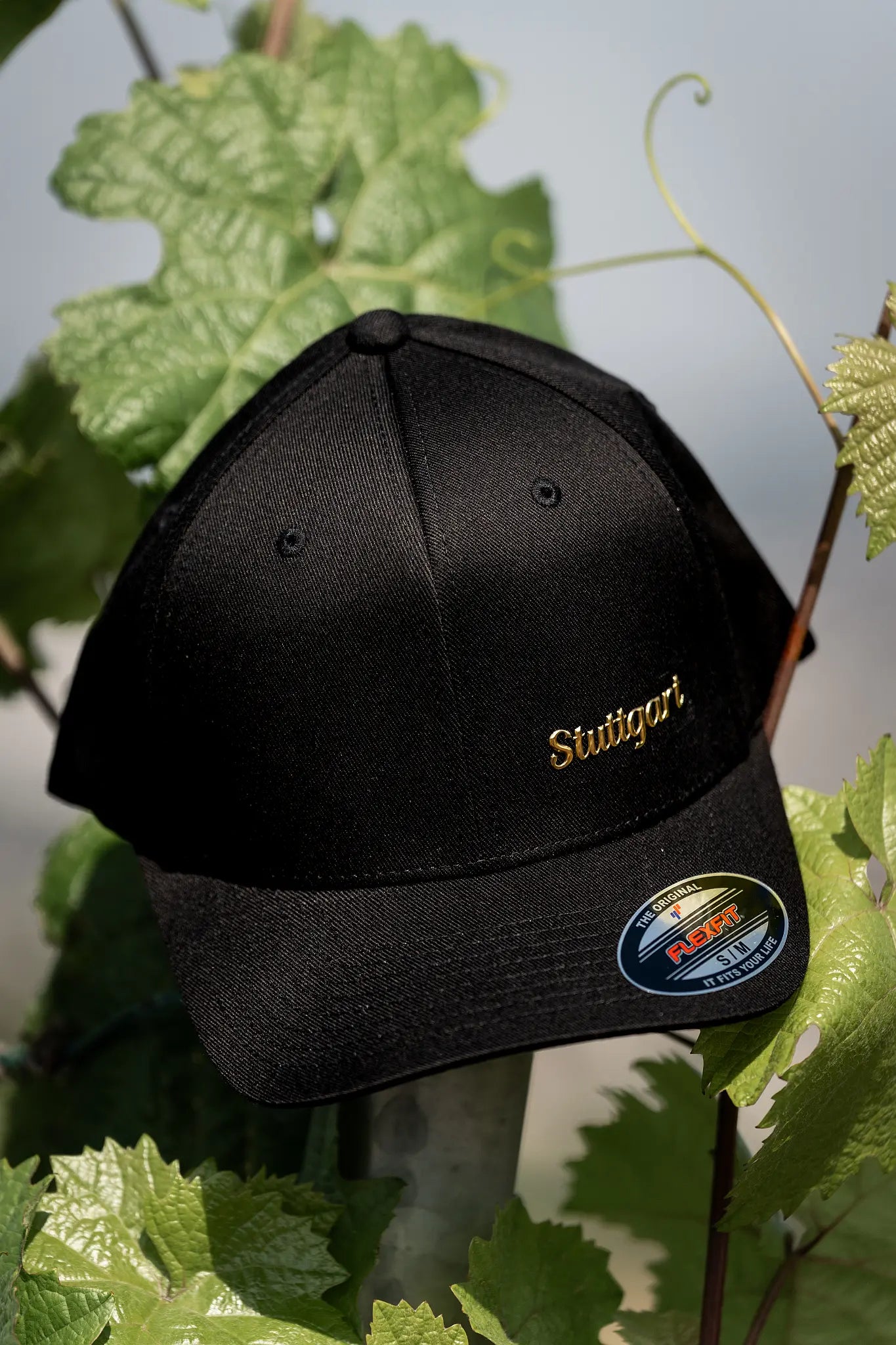 Flexfit-Cap "Stuttgart Gold", schwarz