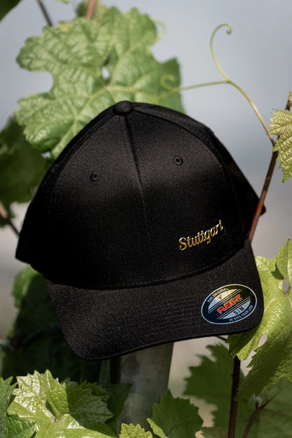 Flexfit-Cap "Stuttgart Gold", schwarz