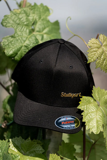 Flexfit-Cap "Stuttgart Gold", schwarz