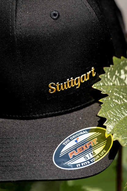 Flexfit-Cap "Stuttgart Gold", schwarz