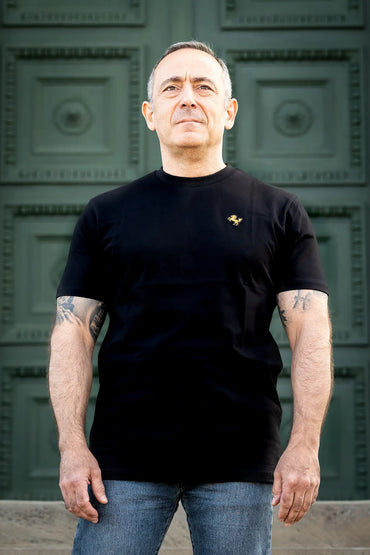 T-Shirt "Essential", schwarz