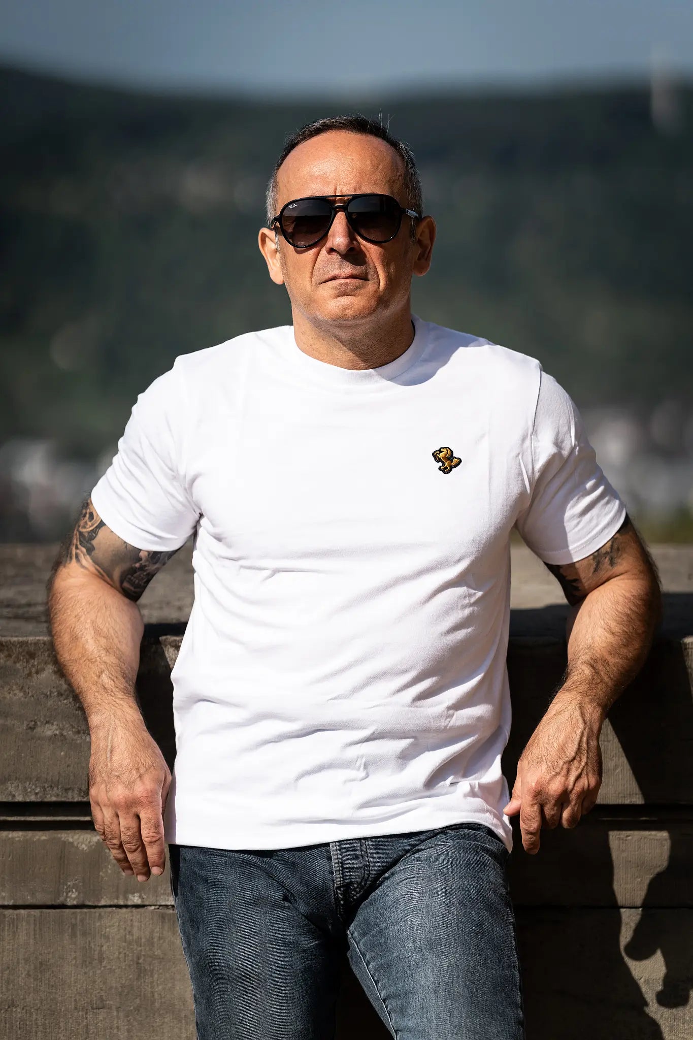 T-Shirt "Essential", weiß