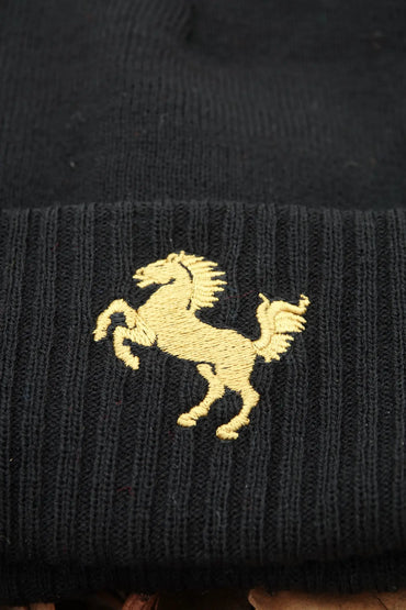 Mütze "Rössle Gold", schwarz