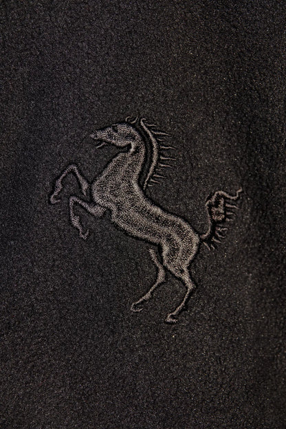 Half-Zip "Black² Fleece", schwarz