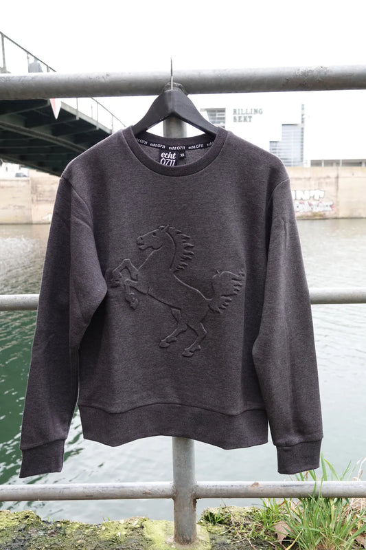 Sweatshirt "Rössle Prägung", dunkelgrau