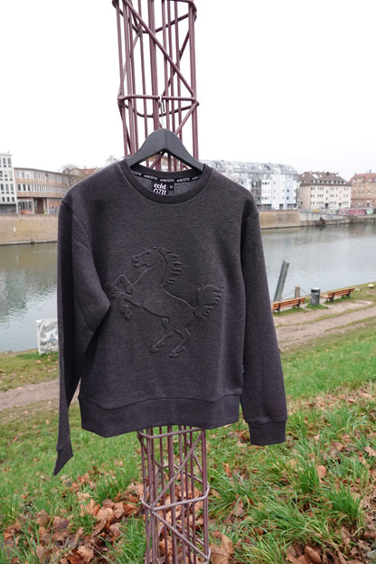 Sweatshirt "Rössle Prägung", dunkelgrau