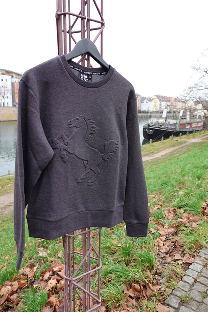 Sweatshirt "Rössle Prägung", dunkelgrau