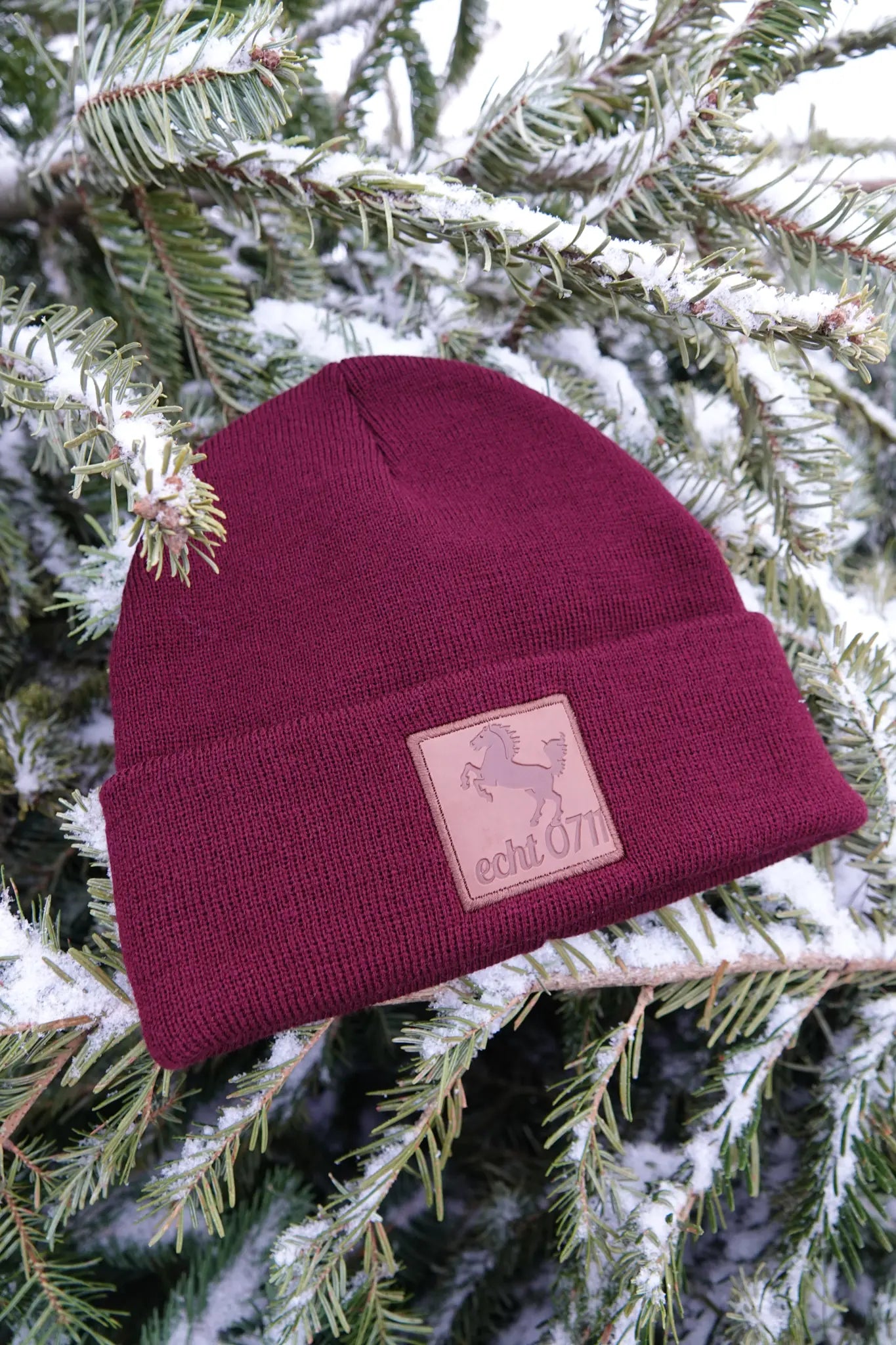 Mütze "Crest Patch", bordeaux