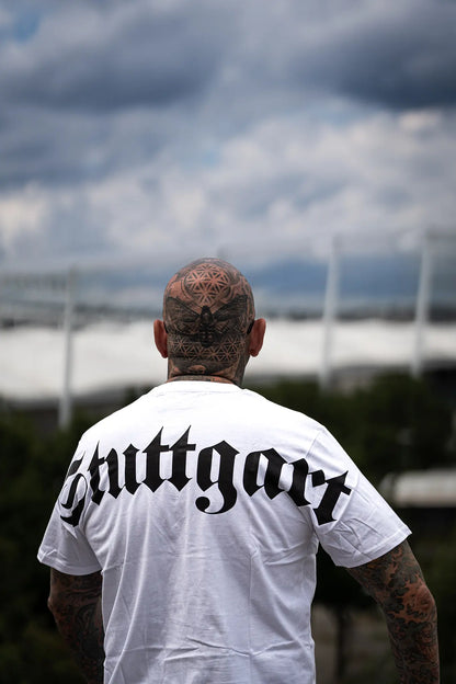 T-Shirt "Big Stuttgart", weiß