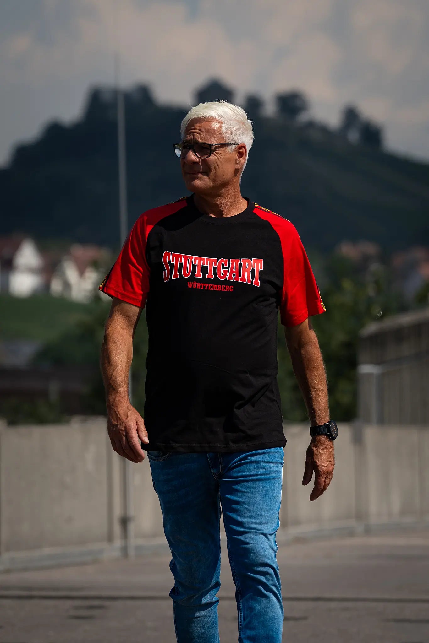 T-Shirt "Württemberg", schwarz