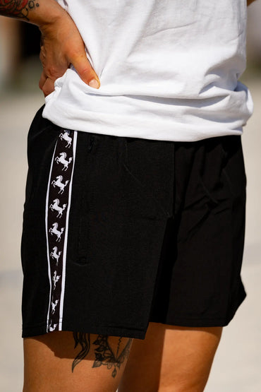 Badehose "Tape", schwarz