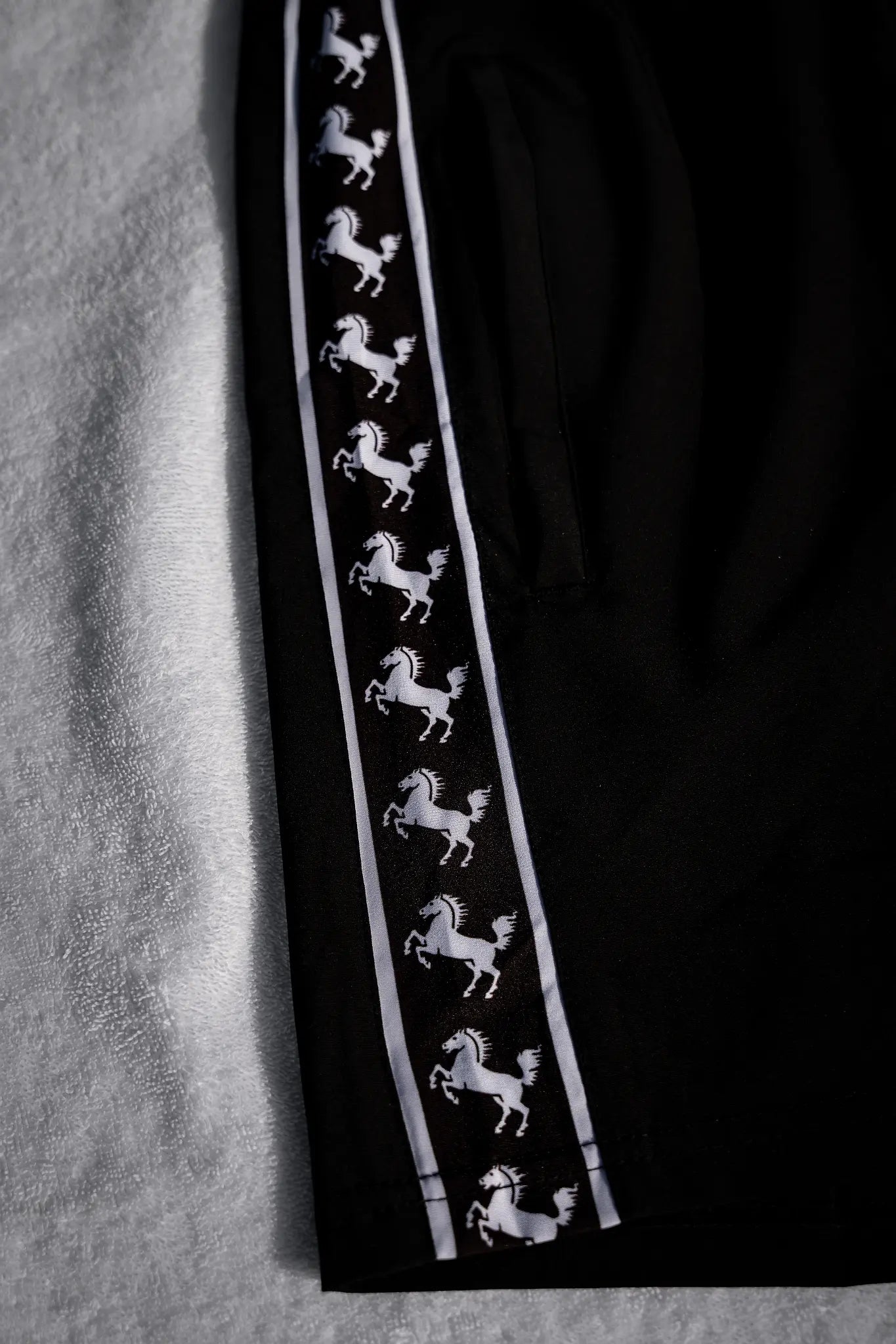Badehose "Tape", schwarz