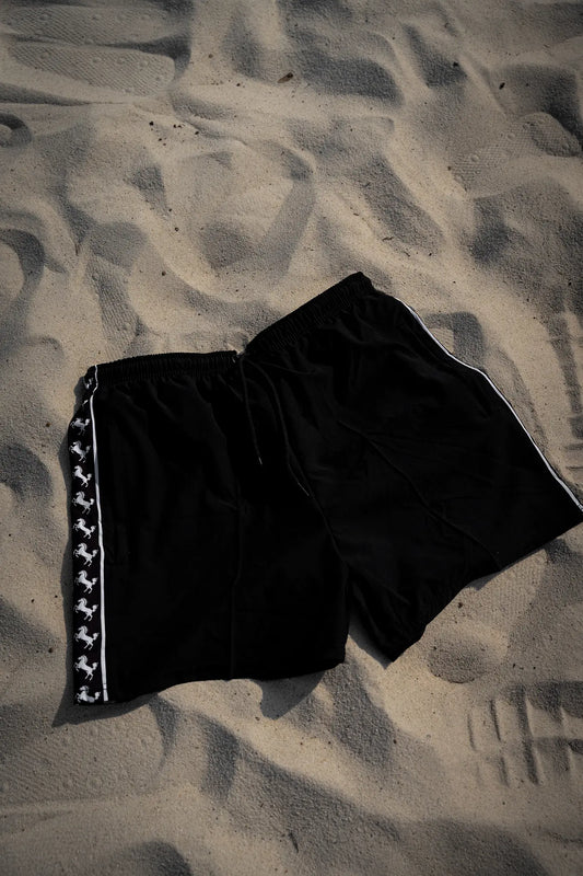 Badehose "Tape", schwarz