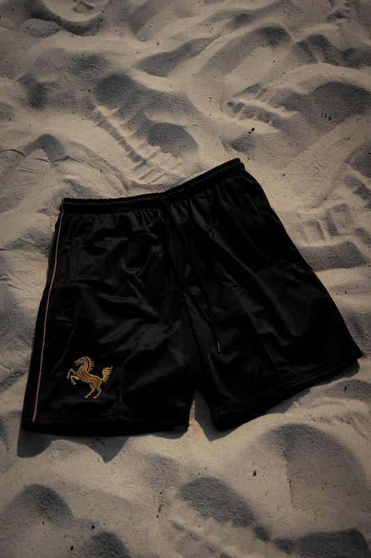 Short "Gold", schwarz