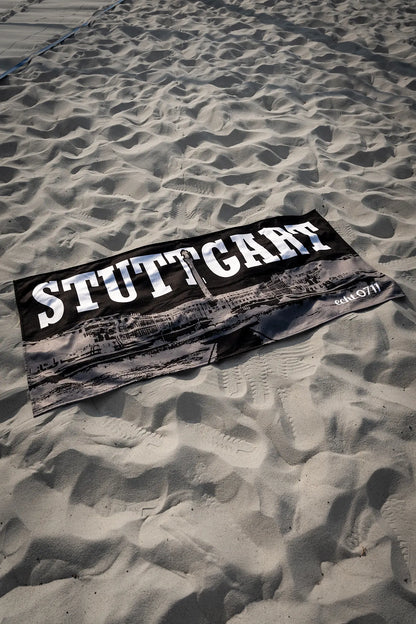 XXL-Strandtuch "Schlossplatz", schwarz