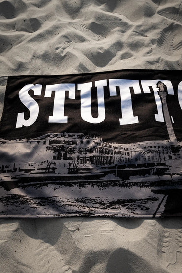 XXL-Strandtuch "Schlossplatz", schwarz