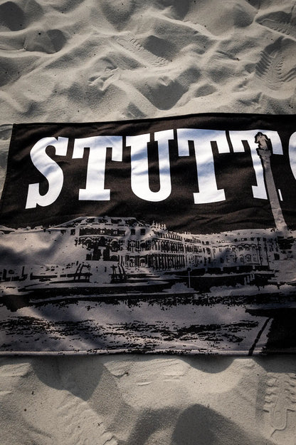 XXL-Strandtuch "Schlossplatz", schwarz