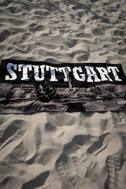 XXL-Strandtuch "Schlossplatz", schwarz
