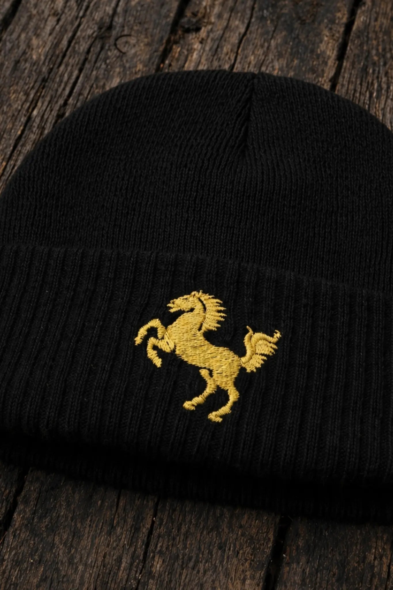 Mütze "Rössle Gold", schwarz