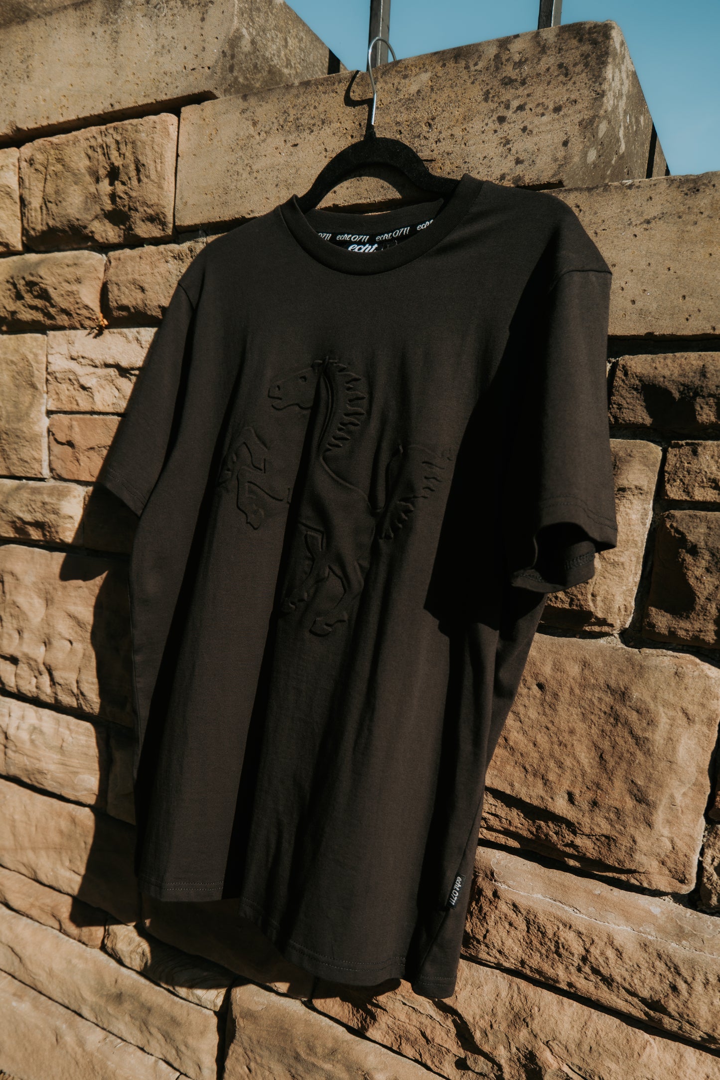 T-Shirt "Rössle Prägung", schwarz