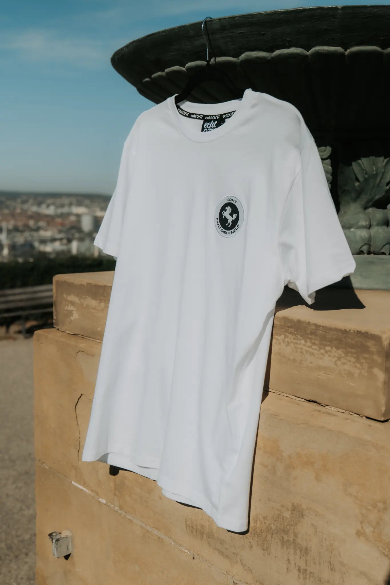 T-Shirt "Big Stuttgart", weiß