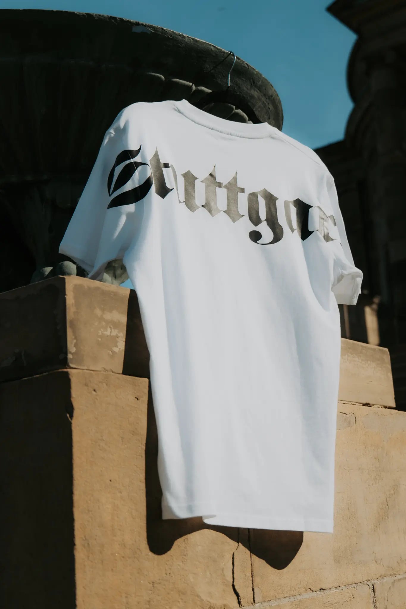 T-Shirt "Big Stuttgart", weiß