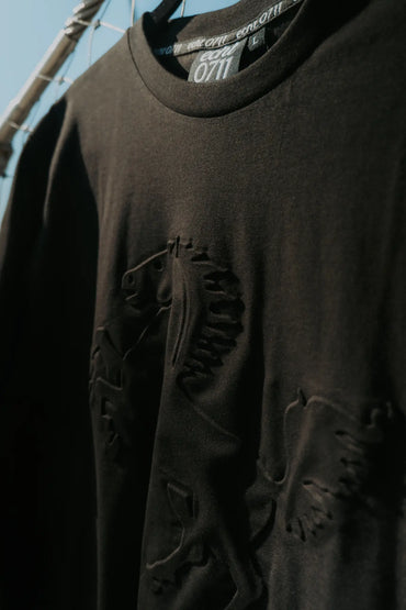 T-Shirt "Rössle Prägung", schwarz