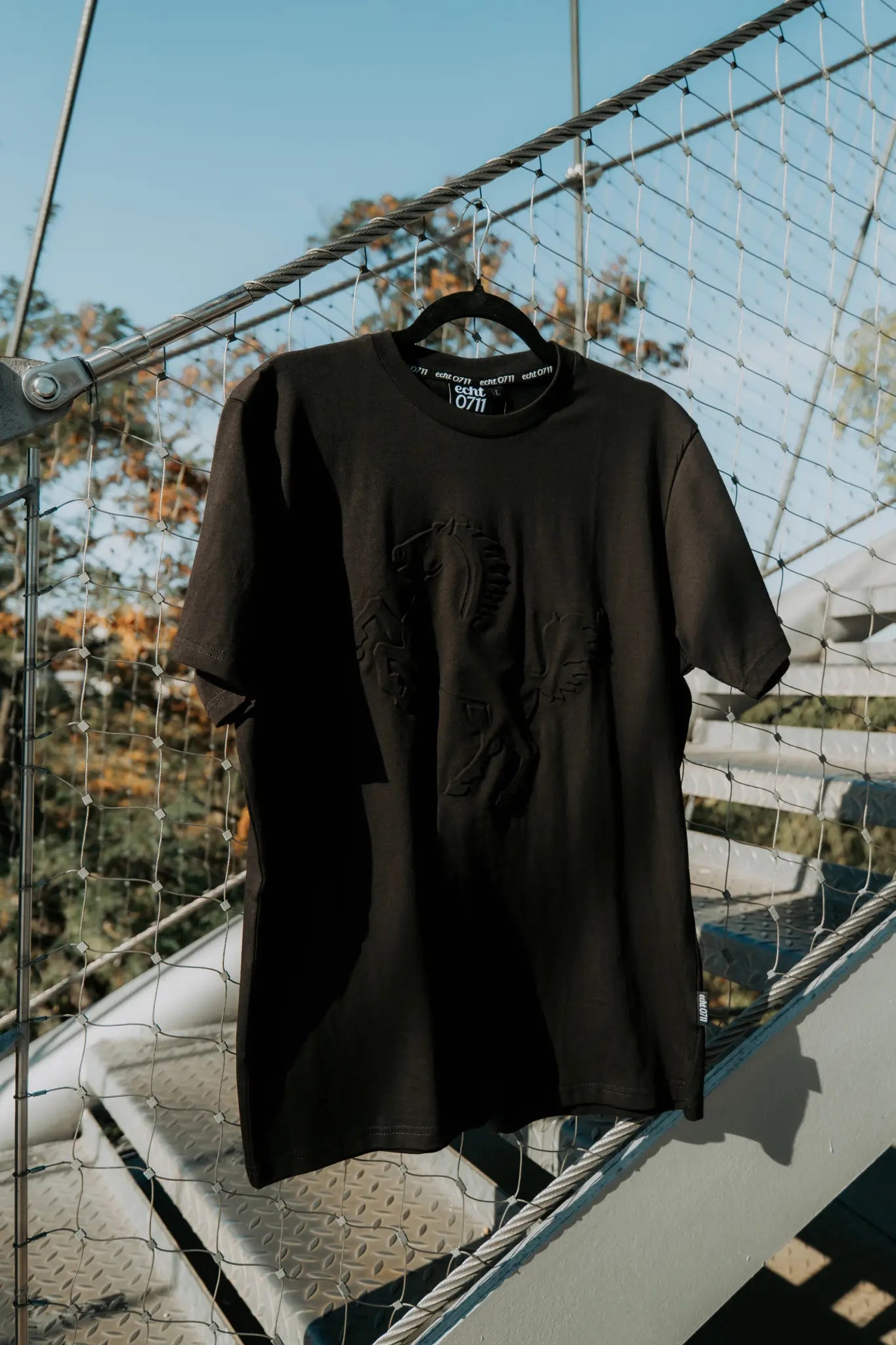 T-Shirt "Rössle Prägung", schwarz