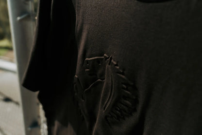 T-Shirt "Rössle Prägung", schwarz