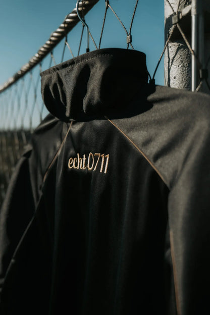 Trainingsjacke "Gold", schwarz