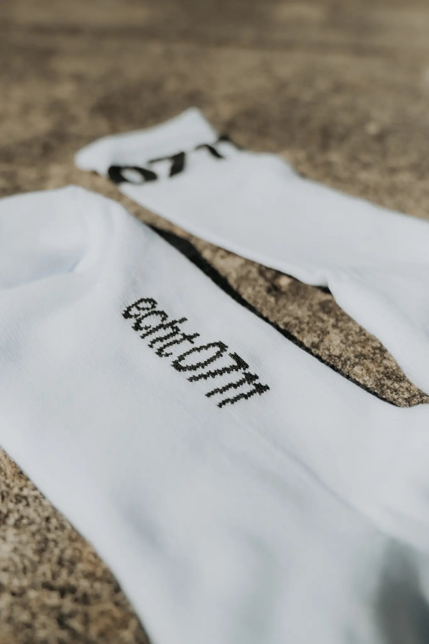 Socken "0711", weiß