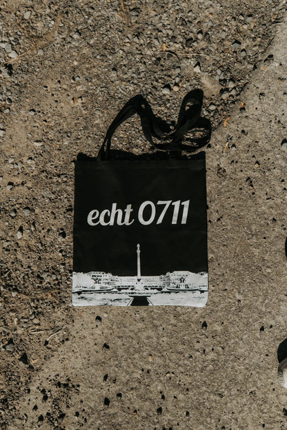 Einkaufstasche "Schlossplatz", schwarz